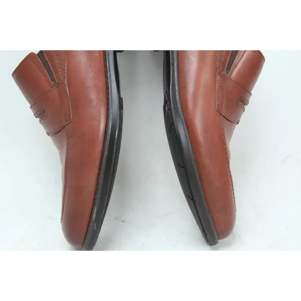 johnston and Murphy xc4 penny loafers shoes WATERPROOF sheepskin leather 11 M